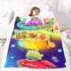 thumbnail image 5 of Alienígenas de Pizza Planet anti-pilling, suave, ligera, esponjosa y acogedora de lujo para hogar y cocina – Perfecta para niños y adultos, 100 x 150 cm, 5 of 6