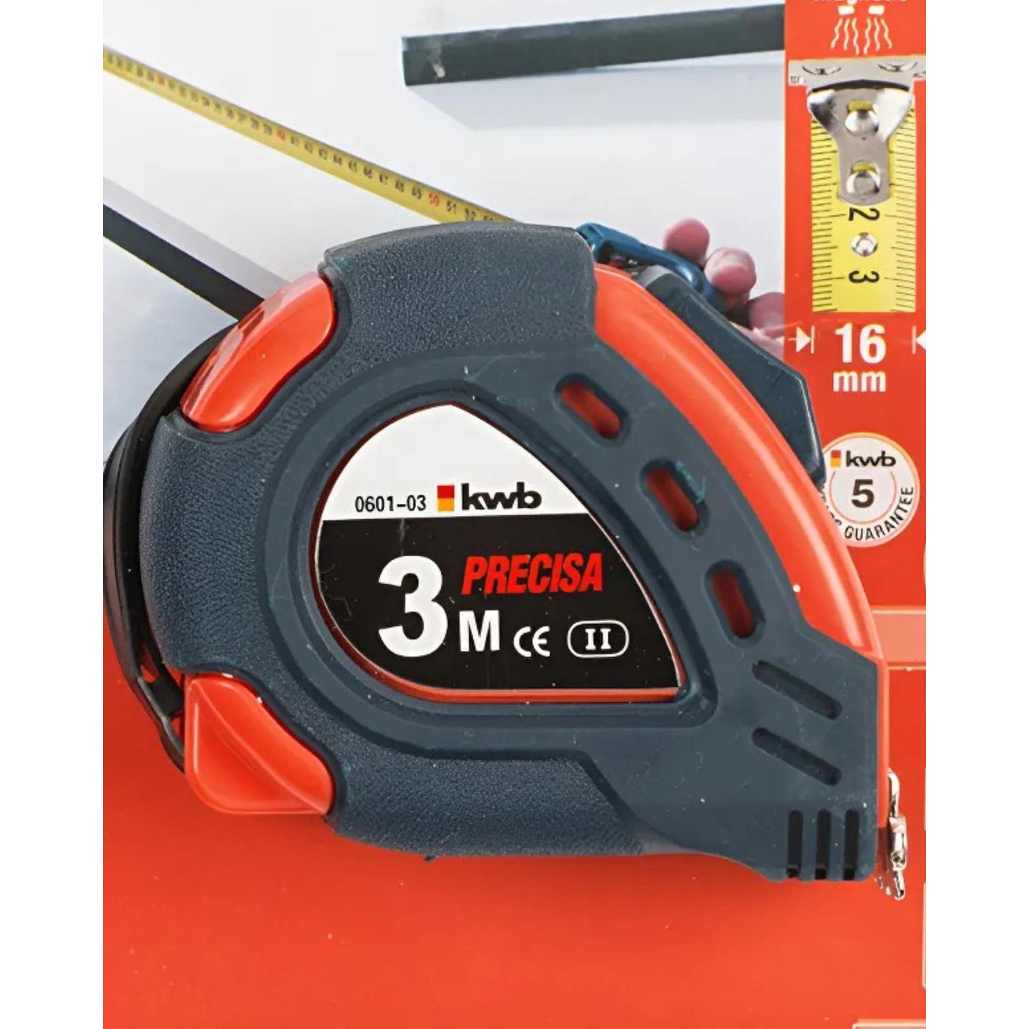 Huincha De Medir 3m/16 Kwb 49060103