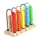 thumbnail image 2 of Juguete Educativo Clásico De Madera Para Contar, Juguete Educativo Abacus Para Bebés Y Niños, 5 Varillas B, 2 of 5