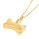 thumbnail image 5 of Colgante, Collar, Cadena, Pata De Perro, Hueso, Joyería Conmemorativa, Encanto, Oro, Blanco, 5 of 5