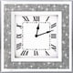 thumbnail image 2 of Reloj de pared DMDFIRST Crystal Crush Diamond con espejo de 30 x 30 cm, 2 of 7