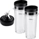 thumbnail image 1 of Vasos de repuesto para batidora Equust Ninja de 16 onzas con tapas con cierre hermético, 1 of 6