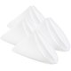 thumbnail image 1 of Servilletas de tela Utopia Home, 17 x 17 cm, poliéster blanco (24 unidades), 1 of 7