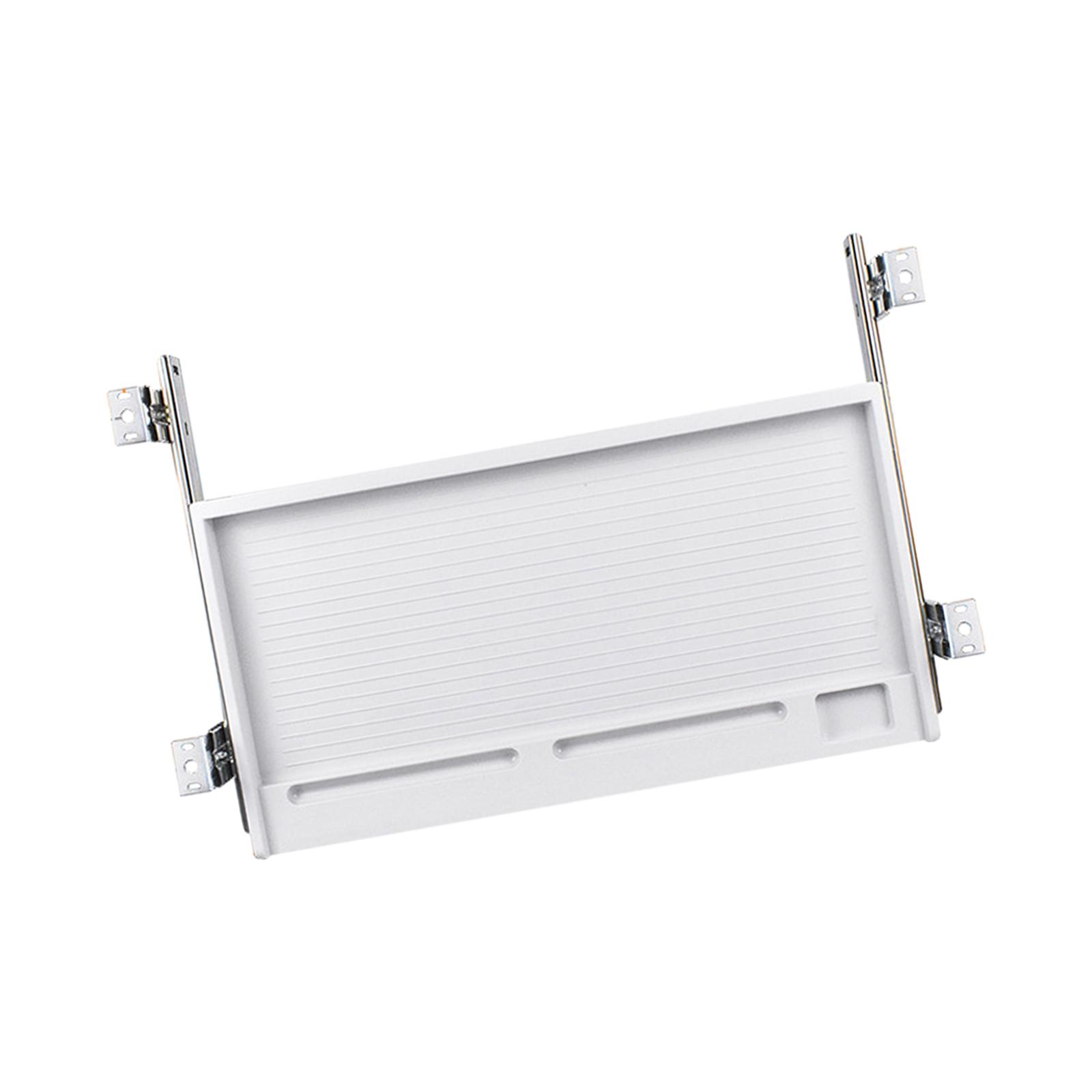 Bothyi - Extensor De Escritorio Para Bandeja De Cajón De Teclado Debajo Del Escritorio Para Oficina En Casa Fácil De Instalar Blanco