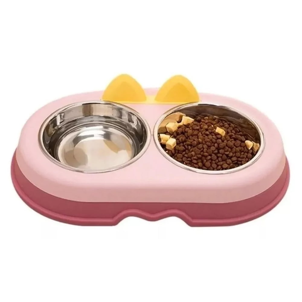 Comedero Doble Para Mascota