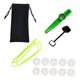 thumbnail image 1 of Bolsa De Almacenamiento Portátil Para Kazoo, Acompa?amiento Bucal Para Conciertos, Espectáculos Para Adultos, Color Verde, 1 of 5