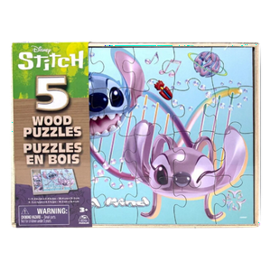 Game - Puzzle Stitch De Madera 5 En 1