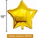 thumbnail image 2 of Globo metálico de foil Mylar de estrella dorada de 18 pulgadas para fiesta x24, 2 of 5