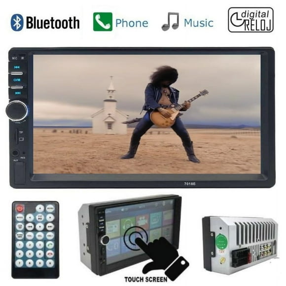 Radio de Auto Con Pantalla de 7 Pulgadas ( Tamaño 2-DIN )