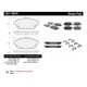 thumbnail image 2 of Pastillas Freno para auto Cadillac ATS 2013-2019 Delantero, 2 of 3