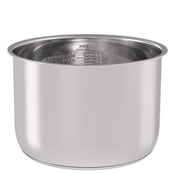 Olla interior de repuesto de acero inoxidable Sicher para Ninja Foodi 8L