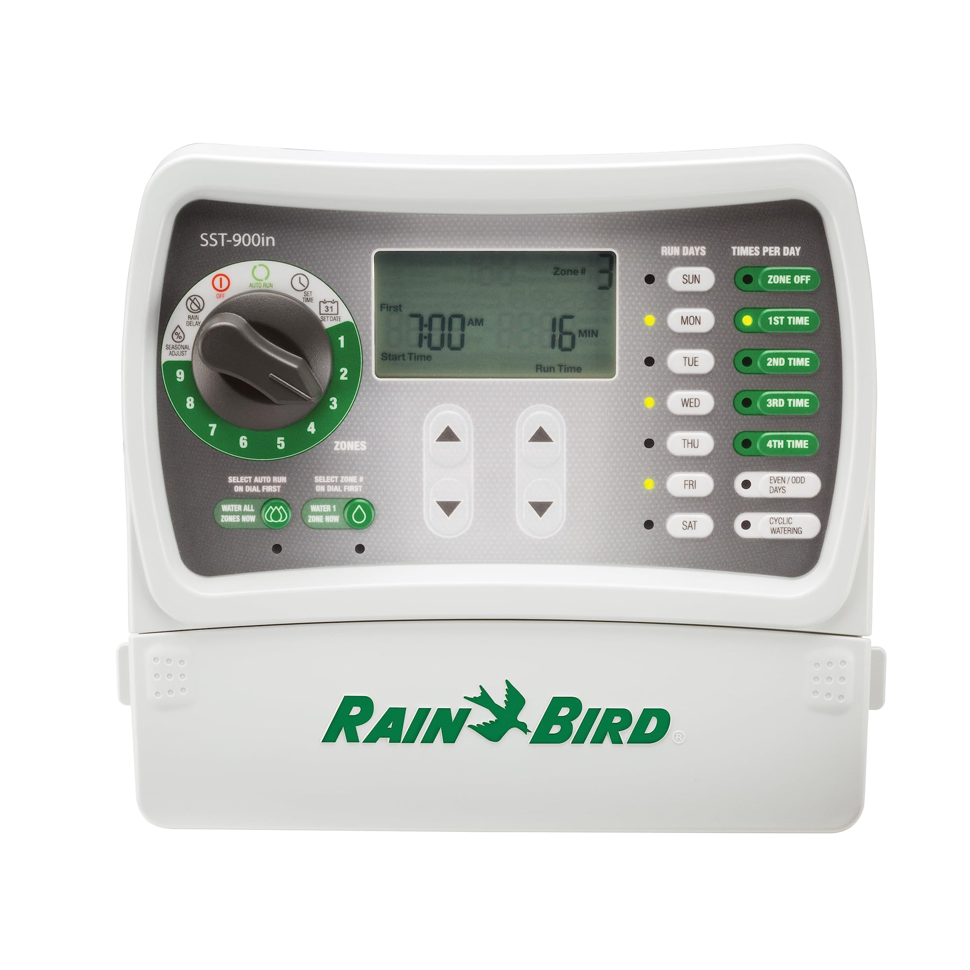 Temporizador Para Sistema De Riego/aspersión Rain Bird Sst900in De 9 Zonas