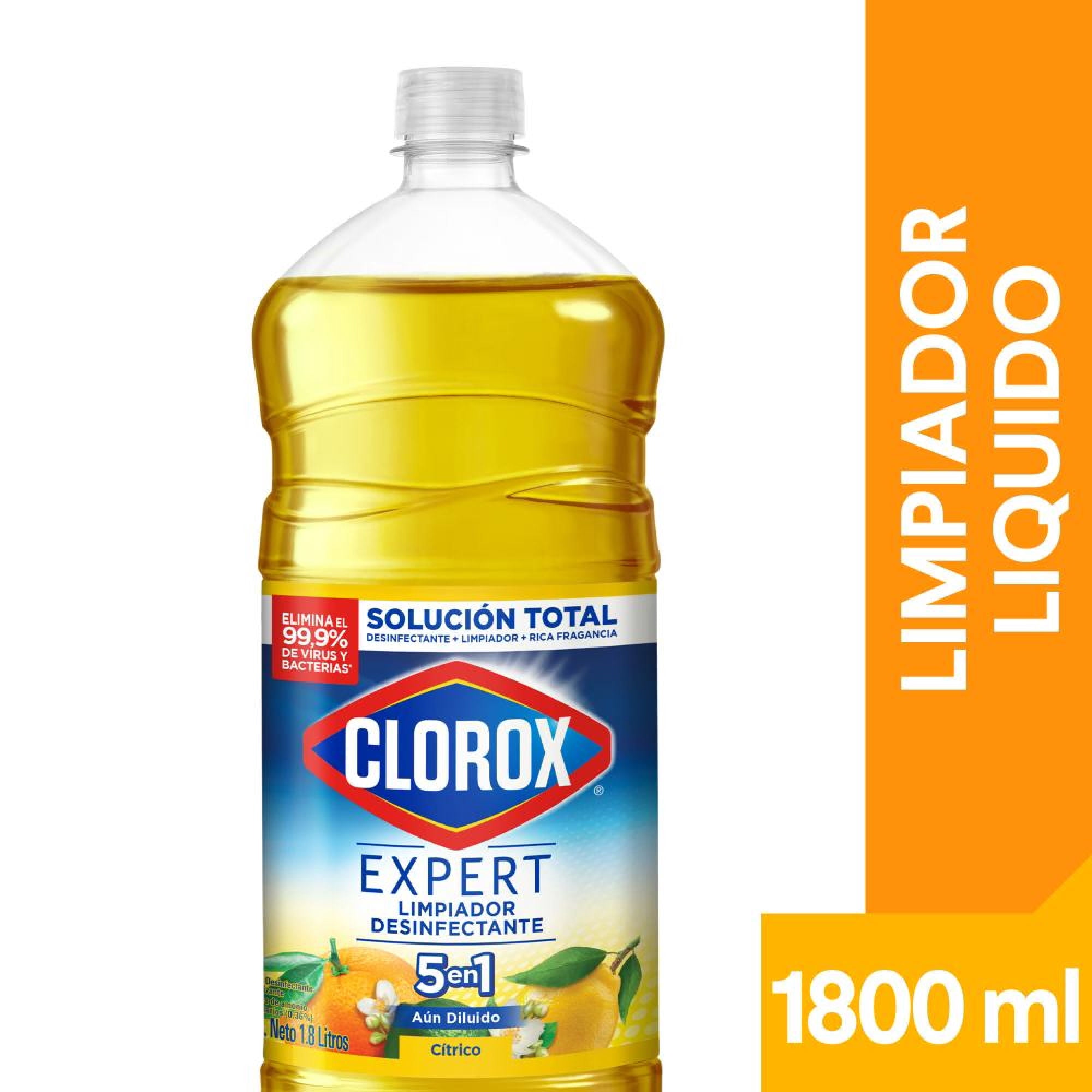 Limpiador Desinfectante Cítrico Botella 1800 ml Clorox