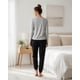 thumbnail image 4 of Pijama Mujer Algodón Yoga Gris gris M, 4 of 7