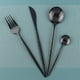 thumbnail image 5 of XmhyTop Juego de Cubiertos de Cocina de 24 Piezas, Inoxidable, Color Negro, Ideal para Hogares y Eventos, 5 of 5