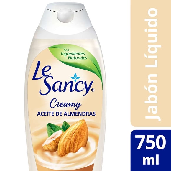 Jabón Líquido Le Sancy Aceite de Almendras, 750 ml