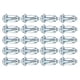 thumbnail image 3 of 20 Piezas Tornillo Pétalo Herramienta Jack Tuercas Para Metal Para Gabinetes De Pared Caligrafía 4x20mm, 3 of 5