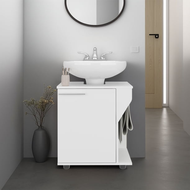 Mueble Para Lavamanos Phillips 1 Puerta Blanco