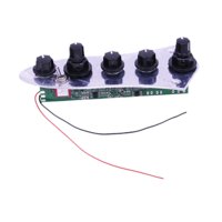 Bothyi - Placa De Control Cargada De Guitarra Eléctrica Tablero De Control Con Cable Con Arnés De Cableado