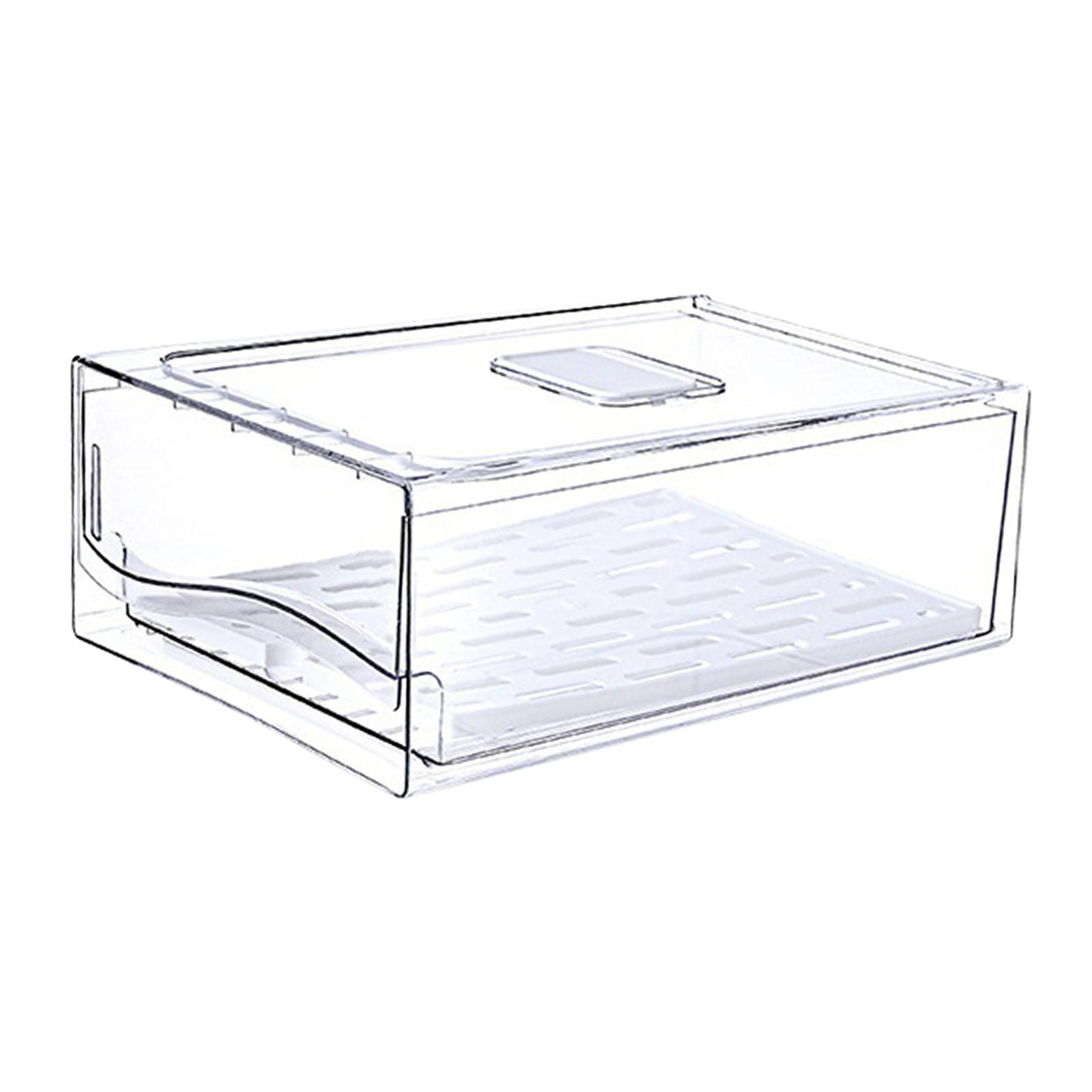 Bothyi - Contenedores Para Cajones De Refrigerador, Organizador Para Refrigerador, Cajones Para Ensalada Casera Kicthen L