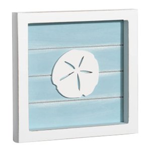 Bothyi - Esculturas De Pared Ocean Theme Beach Placa De Madera Signos Seashell Starfish