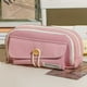thumbnail image 1 of Button Cotton Rope Cute Pencil Case Large Opening And Large Capacity Canvas Stationery Bag Student Learning Supplies Storage Bag Pencil Case Female DIY Cosmetic Bag Convenient Travel Handbag, 1 of 1