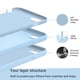 thumbnail image 4 of Funda de teléfono EUMADOVE para iPhone SE/8/7 de silicona antiarañazos, 4 of 7