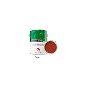 Tricolor - Anticorrosivo Base Agua 1/4 Gl (945Ml) Rojo