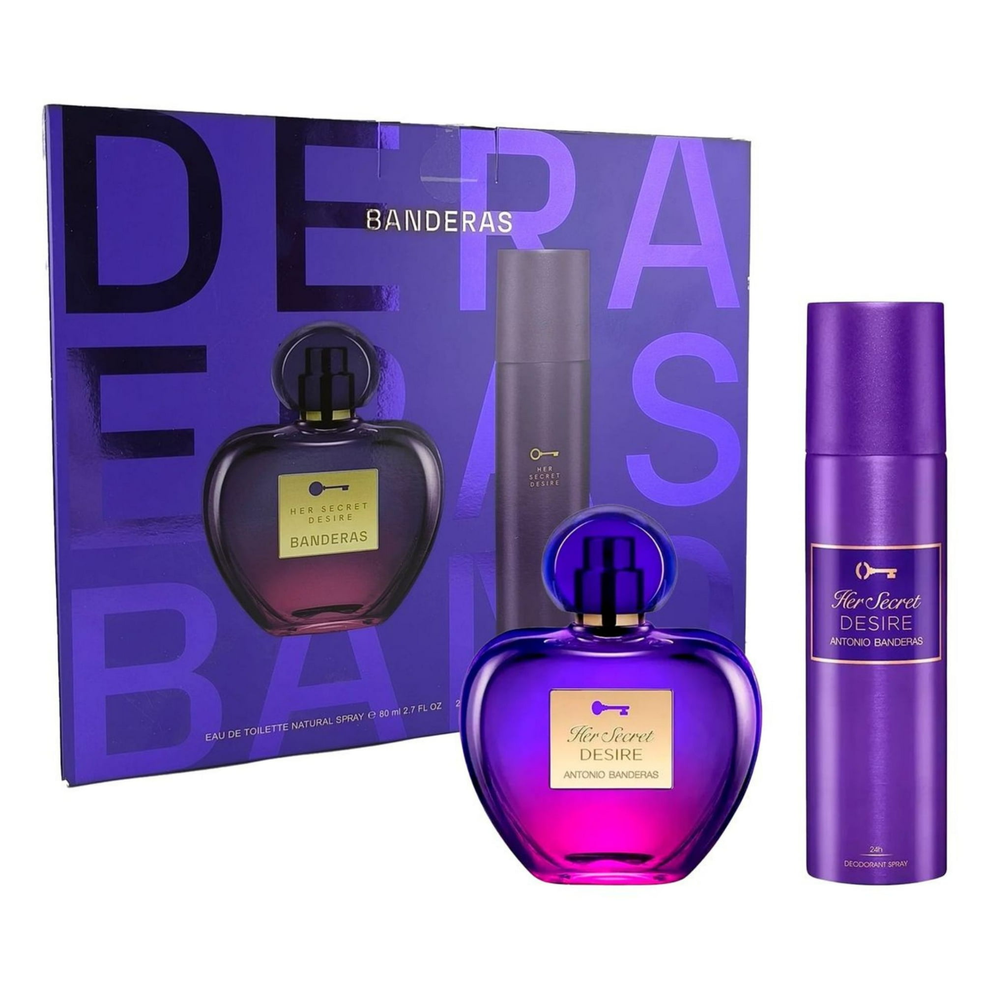 Antonio Banderas - Her Secret Desire Estuche Edt 80ml+desodorante 150ml