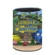 thumbnail image 3 of Jungla de la Intersección-theme Cylinder Pen Holder Pencil Organizer with Flannel Lining PVC Leather Material Cardboard Base for study work 10*8CM, 3 of 6