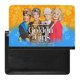 thumbnail image 1 of Las Chicas de Oro Porta Pasaporte y Cartera de Viaje Premium de Cuero PU, Funda de Pasaporte Bloqueo RFID con Ranuras para Tarjetas de Crédito, Estuche para Libro de Pasaporte para Familia 10cm × 15cm, 1 of 6