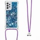 thumbnail image 3 of Funda FOXDOCK para Samsung Galaxy A73 5G con Cuerda Ajustable, Brillo Líquido, Protección Antigolpes y Lente – Ideal para Regalo, 3 of 6