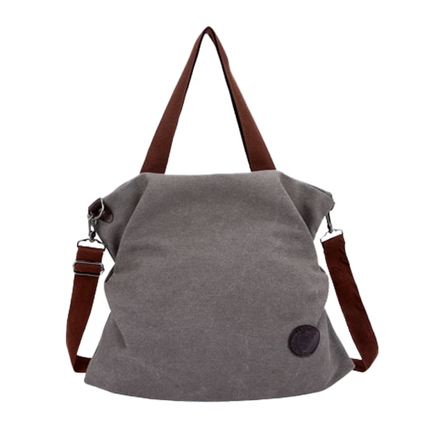 Bolso bandolera de lona para mujer, bolso de lona artístico de moda para el tiempo libre.
