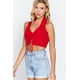 thumbnail image 5 of Top de Punto Tipo Suéter con Cuello Halter Fruncido, 5 of 5