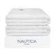 thumbnail image 2 of Pack 2 Mantas de cama Nautica Home Jacquard Franela ultrasuave 127x178cm blanca, 2 of 7
