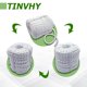 thumbnail image 2 of Cuerda de poliéster TINVHY 9 mm x 61 m 4800 lb Blanco/Verde, 2 of 7