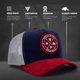 thumbnail image 3 of Gorra Urban Effort 5 Paneles Malla Snapback (Azul y Vino), 3 of 6