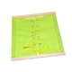 thumbnail image 1 of Montessori Relling Rack Herramienta De Entrenamiento De Juguetes Aprendizaje Educativo Para Ni?os Peque?os Zapatos Verdes Encaje, 1 of 5