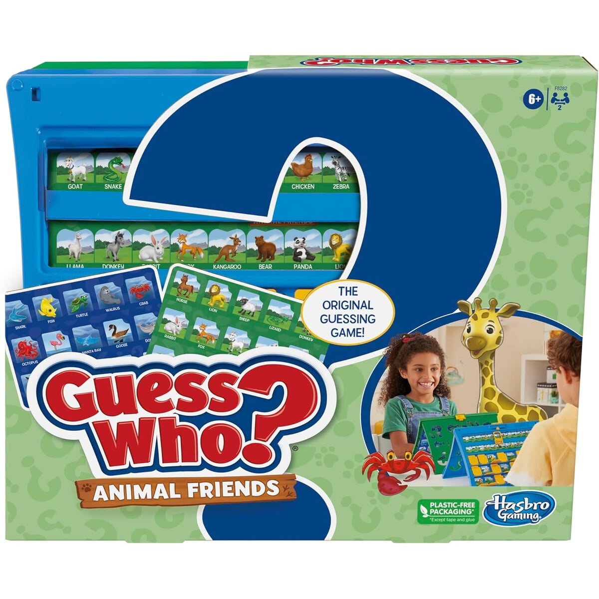 Juego Hasbro Guess Who Animal Friends 2 Caras