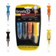 thumbnail image 1 of Tees de Golf BRUSH‑T 5 cm‑8 cm Paquete de 4 (Driver, Madera, XL), 1 of 9