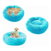 Linea Sport - Cama De Felpa Suave Antiestrés Para Perros Y Gatos 100Cm Xxl