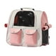 thumbnail image 4 of Mochila Para Gatos, Bolsa De Transporte Para Perros Y Gatos, Para Caminar, Uso Al Aire Libre, Rosa, 4 of 5