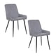 thumbnail image 1 of Pack 2 Sillas de Comedor Greta Gris, 1 of 6