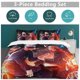 thumbnail image 5 of Jujuu isen Bedding Set Duvet Cover Comfortable and Lightweight Cartoon Bedding3 Piece, 5 of 5