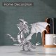 thumbnail image 5 of Kit de maquetas de rompecabezas de metal 3D Piececool Dragon Flame, 115 unidades, 5 of 7