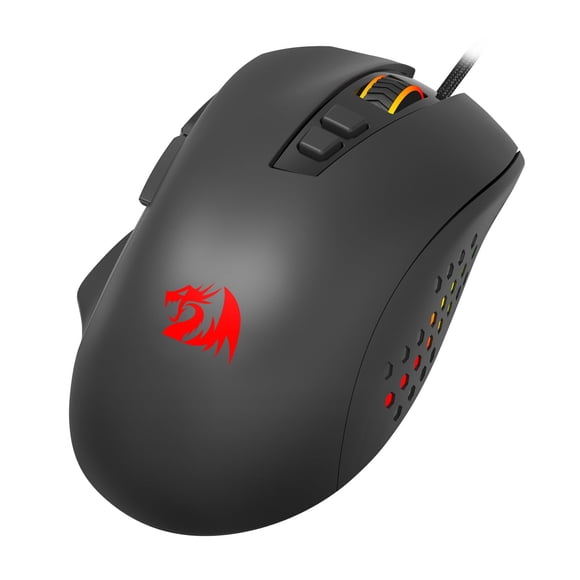 Mouse gamer Redragon Roadmaster M723 con cable, 12400 DPI