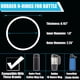 thumbnail image 3 of Anillo De Repuesto O Ring Para Tapa De Boca Ancha Hydro Flask, 3 of 6