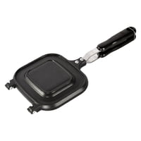 Magideal - Máquina Para Hacer Sándwiches Freír Huevo Jamón Calentamiento De Doble Cara Recubrimiento Antiadherente Utensilios De Cocina Tostada De Pan Para Inter