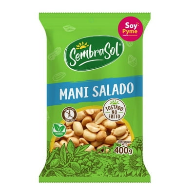 Maní Tostado Salado 400 G Sembrasol