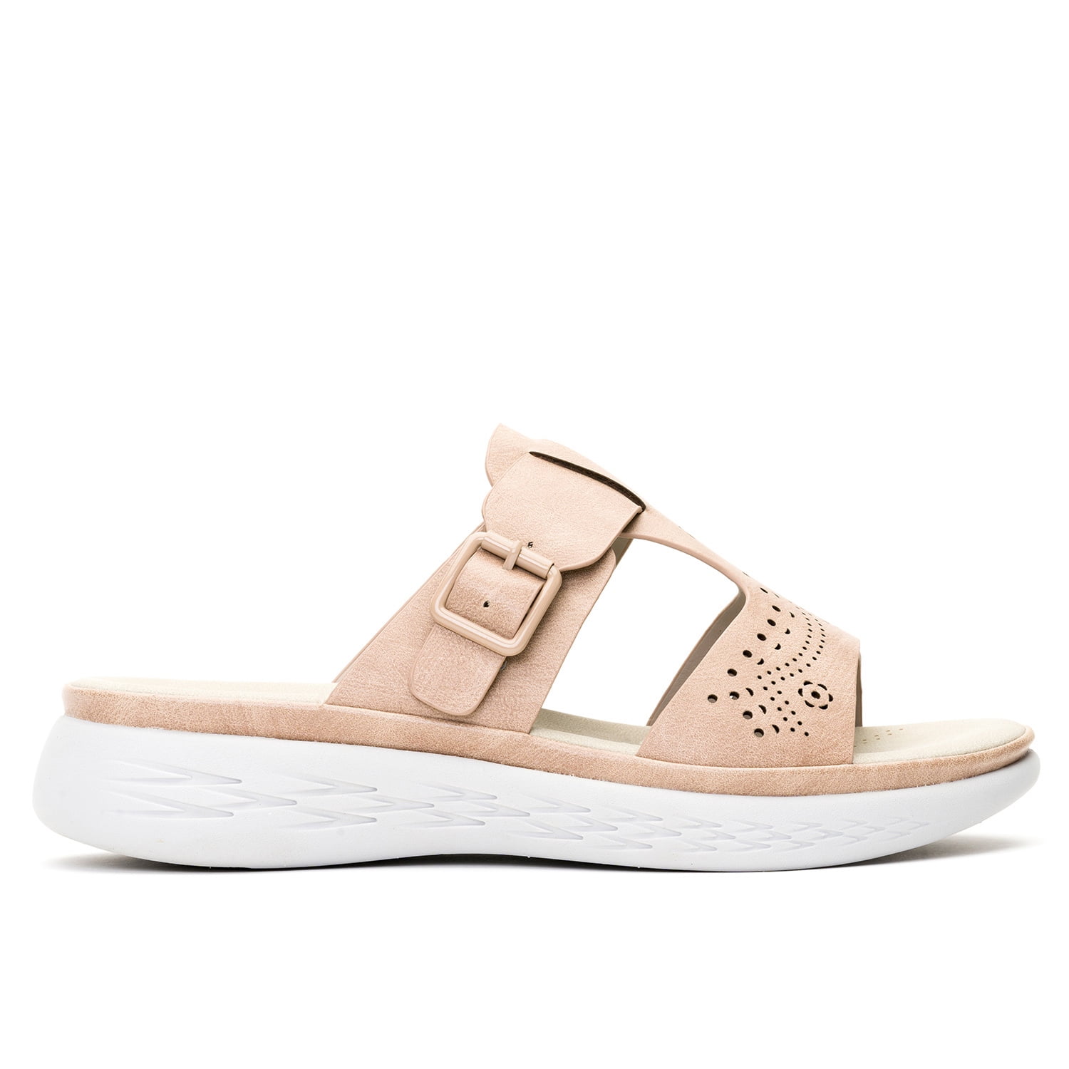 Sandalia Mujer Caqui Kairi Chancleta